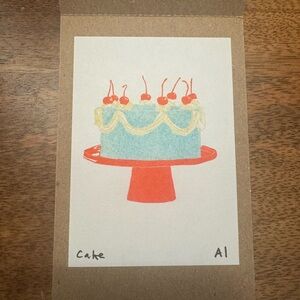Anastasia Inciardi Mini Print Cake